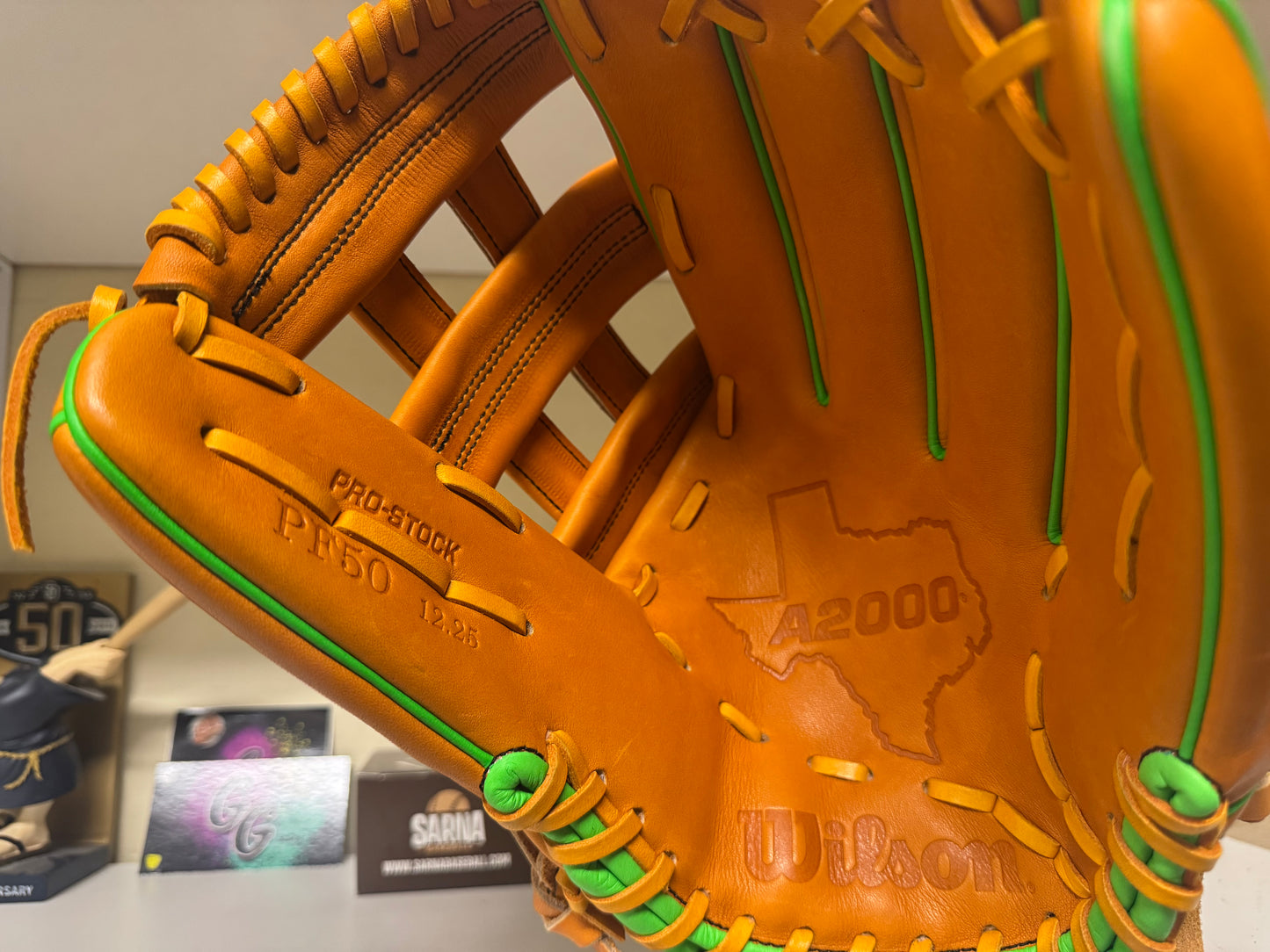 Wilson A2000 Custom PF50 Texas Palm Stamp 12.25”