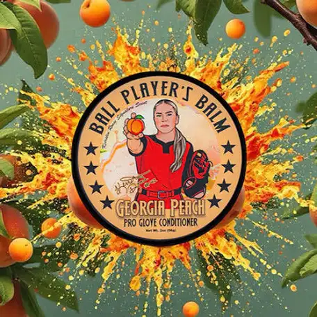 Ball Player’s Balm Georgia Peach Pro Glove Conditioner 2 Oz